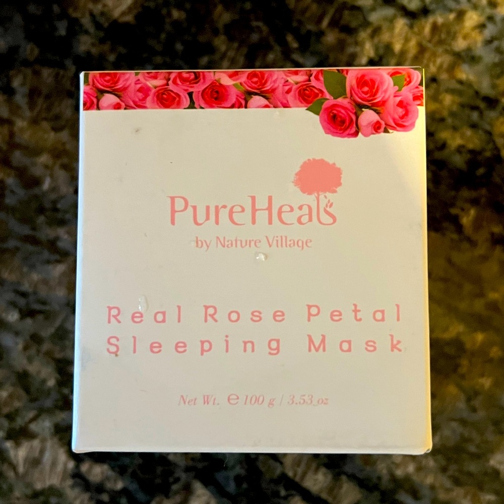 Pure Heals by Nature Village Real Rose Petal Sleeping Mask